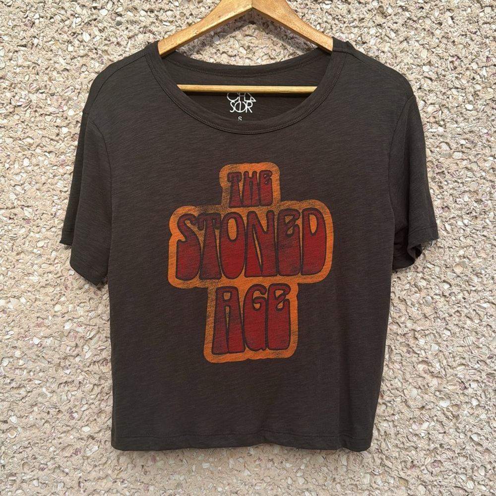 Chaser Graphic Tee in Gray “The Stoned Age” - Picture 4 of 6